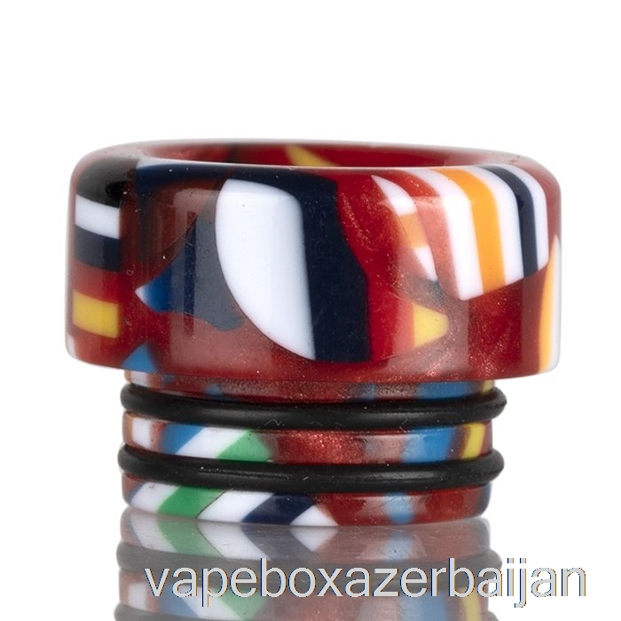 Vape Azerbaijan 810 SHORTY Mosaic Drip Tip Red